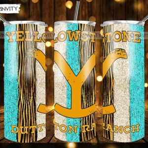 Yellowstone Season 5 Logo 20oz Skinny Tumbler, American TV series, National Park Service, Skinny Tumbler Drink Tee Coffee Milk, Best Gifts For Fans – Prinvity