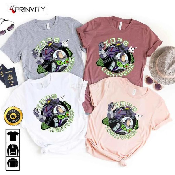 Zurg Lightyear T-Shirt, Disney Pixar, Buzz Toy Story, Unisex Hoodie, Sweatshirt, Long Sleeve – Prinvity