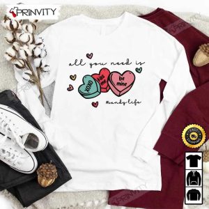 All You Need Is Xoxo Kiss Me Be Mine Valentine’s Day T-Shirt, Valentines Day Ideas 2023, Best Valentines Gifts For Her, Good Valentines Gifts, Unisex Hoodie, Sweatshirt, Long Sleeve Prinvity