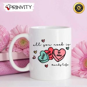 All You Need Is Xoxo Kiss Me Be Mine Valentine’s Day Mug, Size 11oz & 15oz, Valentines Day Ideas 2023, Best Valentines Gifts For Her – Prinvity