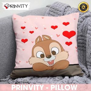Ardilla Love Valentine’s Day Pillow, Valentines Day Ideas 2023, Best Valentines Gifts For Her, Unique Valentines Gifts, Size 14”x14”, 16”x16”, 18”x18”, 20”x20′ – Prinvity