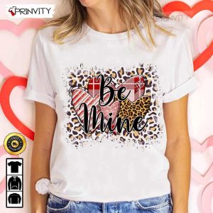 Be Mine Heart Valentine’s Day T-Shirt, Valentines Day Ideas 2023, Best Valentines Gifts For Her, Good Valentines Gifts, Unisex Hoodie, Sweatshirt, Long Sleeve Prinvity