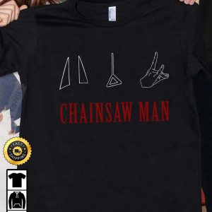 Chainsaw Man Anime T Shirt Chainsaw Man Manga Series HD14389 2