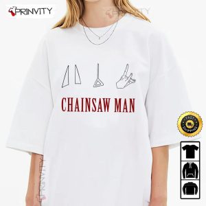 Chainsaw Man Anime T Shirt Chainsaw Man Manga Series HD14389 3