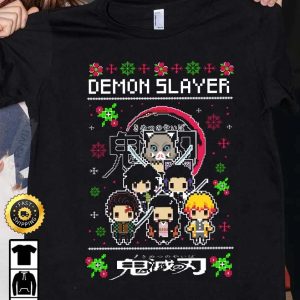 Demon Slayer Anime Ugly T Shirt Demon Slayer Season 3 Demon Slayer PS4 Kimetsu No Yaiba Mugen Train Muzan Kibutsuji Hashira HD017 2
