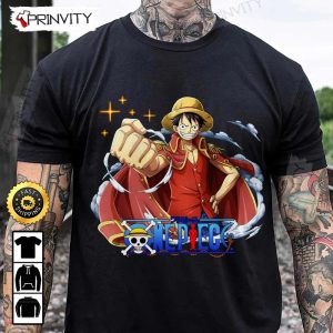 Monkey DLuffy One Piece The King Of The Pirates T Shirt One Piece Manga Anime Best Gifts For One Piece Fan Luffy Sanji Nico Robin Yamato Roronoa Zoro HD032 1