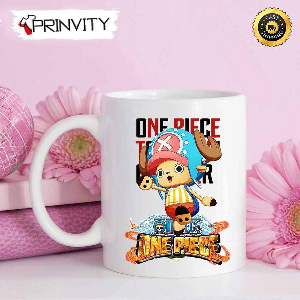 One Piece Tony Tony Chopper Anime Mug, Size 11oz & 15oz, The King Of The Pirates, One Piece Manga, Best Gifts For One Piece Fan, Sanji, Nico Robin, Yamato, Roronoa Zoro - Prinvity