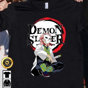 Sabito Demon Slayer Anime T Shirt Demon Slayer Season 3 Demon Slayer PS4 Kimetsu No Yaiba Mugen Train Muzan Kibutsuji Hashira HD024 2