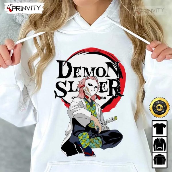 Sabito Demon Slayer Anime T-Shirt, Demon Slayer Season 3, Demon Slayer PS4, Kimetsu No Yaiba, Mugen Train, Muzan Kibutsuji, Hashira, Unisex Hoodie, Sweatshirt, Long Sleeve – Prinvity