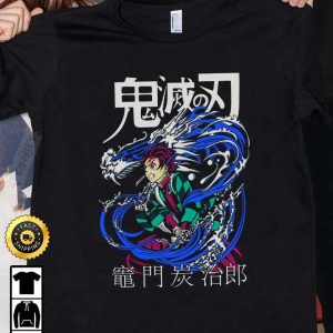 Tanjiro Kamado Demon Slayer Anime T Shirt Demon Slayer Season 3 Demon Slayer PS4 Kimetsu No Yaiba Mugen Train Muzan Kibutsuji Hashira HD001 2