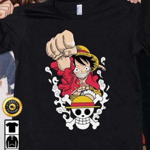 The King Of The Pirates Luffy Anime One Piece T Shirt One Piece Manga Best Gifts For One Piece Fan Sanji Nico Robin Yamato Roronoa Zoro HD001 2