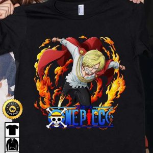 Vinsmoke Sanji One Piece Anime T Shirt The King Of The Pirates One Piece Manga Best Gifts For One Piece Fan Luffy Nico Robin Yamato Roronoa Zoro HD027 2