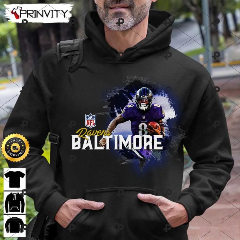 Baltimore Ravens NFL T-Shirt, National Football League, Best Gifts For ...