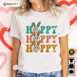 Happy Easter Sublimation T-Shirt, Best Gifts For Easter Event, Happy Bunny Easter, Easter Egg, Unisex Hoodie, Sweatshirt, Long Sleeve – Prinvity
