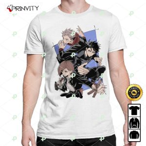 Jujutsu Kaisen T-Shirt, Best Gifts For Jujutsu Kaisen Fans, Jjk Manga, Jjk Anime, Gojosatoru, Gege Akutami, Maki Jjk, Sukunas, Makizenin, Togeinumaki, Unisex Hoodie, Sweatshirt, Long Sleeve – Prinvity