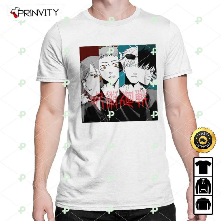 Jujutsu Kaisen T-Shirt, Best Gifts For Jujutsu Kaisen Fans, Jjk Manga ...