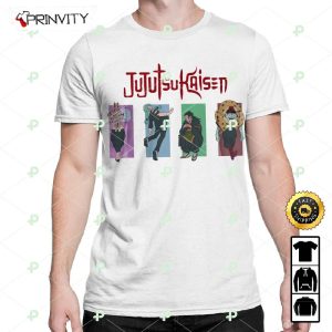 Jujutsu Kaisen T-Shirt, Best Gifts For Jujutsu Kaisen Fans, Jjk Manga, Jjk Anime, Gojosatoru, Gege Akutami, Maki Jjk, Sukunas, Makizenin, Togeinumaki, Unisex Hoodie, Sweatshirt, Long Sleeve – Prinvity