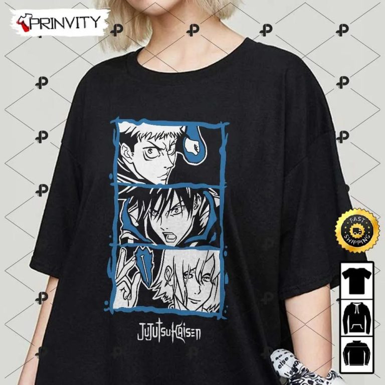 Jujutsu Kaisen T-Shirt, Best Gifts For Jujutsu Kaisen Fans, Jjk Manga ...