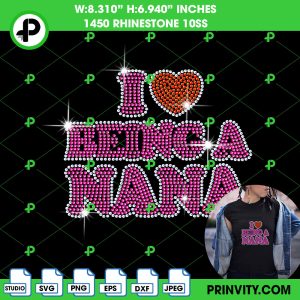 Heart Mom SVG Rhinestone 10ss Template Digital, Happy Mother’s Day, My Mom, Download File SVG, PNG, EPS, DXF, Cricut Silhouette – Prinvity